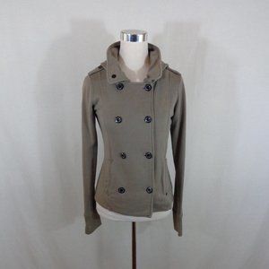 Element Jnrs Sz S Brown/Taupe Long Sleeve Jacket